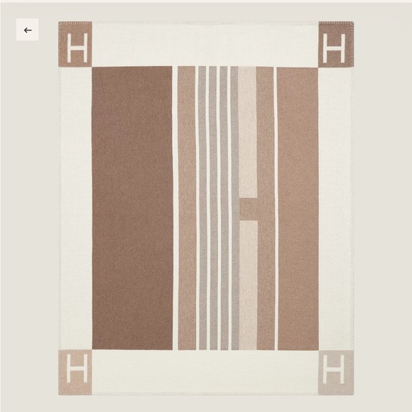 Hermès Brand New Avalon Vibration Throw Blanket - Picture 2 of 6